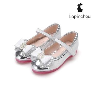 [트래드후스 - LAPINCHOU] 라팡슈 엘레나 슈슈 글리터 메리제인 화이트 LPLMK1M1WT