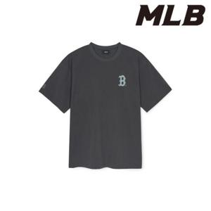 MLB (3ATSB0753-43CGS) 베이직 레터 메가 오버핏 기능성 반팔 티셔츠