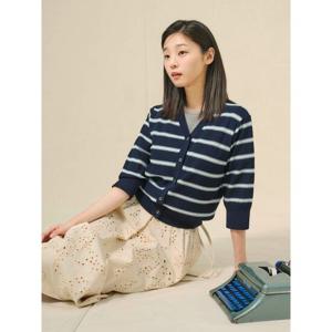[빈폴레이디스] 레이온 혼방 카디건 네이비 (BF535AC05R)