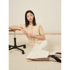 [빈폴레이디스] 크로셰 카디건 아이보리 (BF535AC020)
