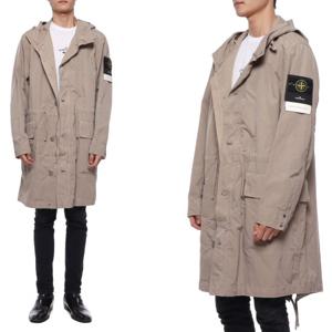 [스톤아일랜드] 23SS 남성 와펜 패치 피시테일 코트 (781570629 V0092 23S)