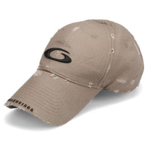 발렌시아가 모자 829206 4F2B19966 DARK BEIGE BLACK