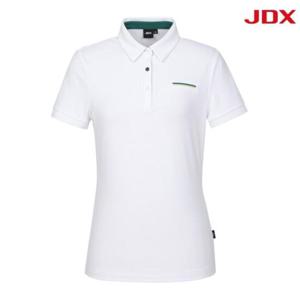 JDX 세이브존07 여성 PQ 카라 반팔티 X2TSV6541WH