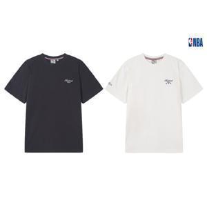 남녀공용 엔비에이 HWC 스몰로고 반팔 티셔츠 N252TS153P