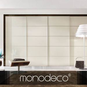 [모노데코] 폰드라인 글로시 슬라이딩 붙박이장 30cm