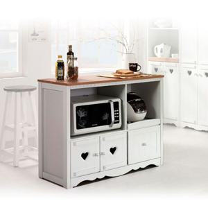 [유니콘] 스위트 아일랜드식탁(일반형) 프로방스 스타일