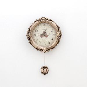 [미소비즈] 데일리데코 프로방스 추 벽시계