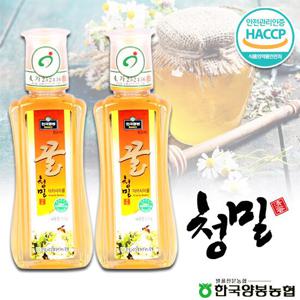 [양봉농협]등급있는 청밀 아카시아꿀 500gx2/HACCP인증