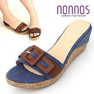 [논노스/nonnos]제이콥 통굽 웨지 슬리퍼(M-F514-127)