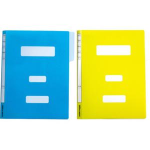 PP컬러정부화일(10개팩/노랑/OfficeDEPOT)