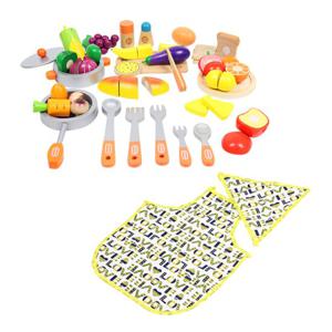 원목 썰기 30종세트+앞치마두건 증정