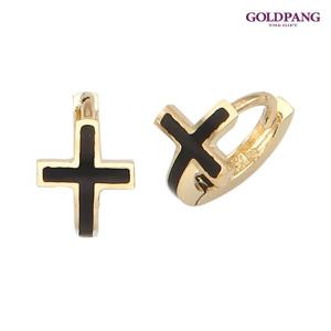 14k 크로스에폭 귀찌