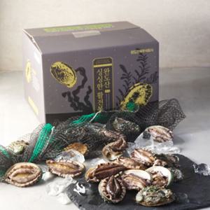 완도전복 중 12미 (720g) 선물박스포장_국내양식산[E1712B]