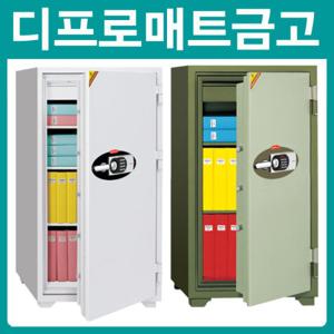 디프로매트 120EHK 열쇠+디지털락 2중잠금 내화금고/228kg