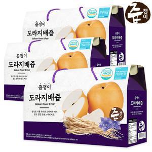 즙쟁이 도라지배즙 3박스 90포 배도라지즙