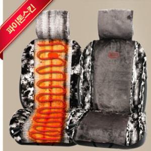 파이톤스킨 온열시트/온열 3인방석 12V/24V