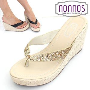 [논노스/nonnos] 비취퍼니 큐빅 쪼리샌들 (F-3362-7)