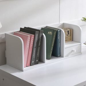 [홈퍼니] 심플 60cm 1단 책꽂이 서랍형