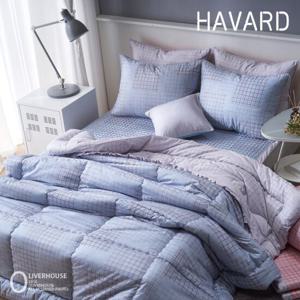 [올리버하우스] 하버드 순면 차렵/카페트세트 Q