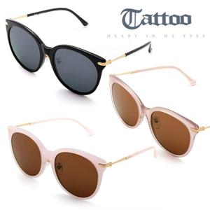 타투 TA3800S-C1/C2/C3 3종 뿔테메탈 남자여자 선글라스 핑크