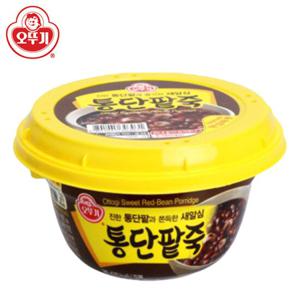 오뚜기 통단팥죽(상온) 285g 9개