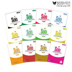 청정미인 에센스 마스크팩 10매 12종 택