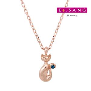 14k 키티 다이아목걸이 14k목걸이