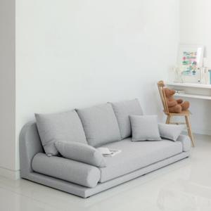 동서가구 알로 좌식 3인용 패브릭 소파 DF904952