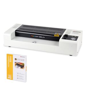 [현대오피스] A3코팅기 PL-330L Plus+코팅지100매 핫롤러