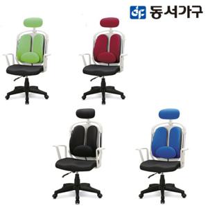 동서가구 베타 화이트 패브릭 의자 DF906969