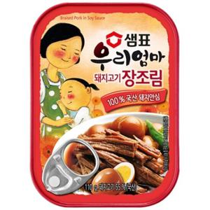 샘표 우리엄마 돼지고기 장조림 110g