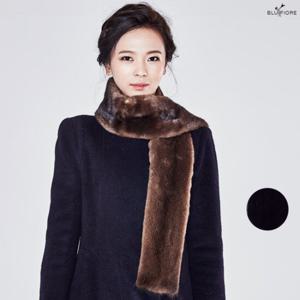 [블루피오레] 통 밍크 머플러 12cm BF1733