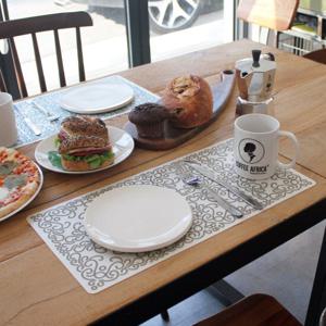 [무료배송] 클래식 다이닝 식탁매트 2P 실리콘테이블매트/주방