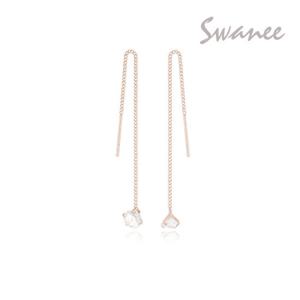 스와니 카렌 드롭 귀걸이 (R419000E/SILVER)