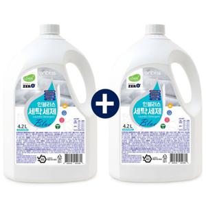 인블리스 일반드럼겸용 세탁세제 블루 4.2L+4.2L