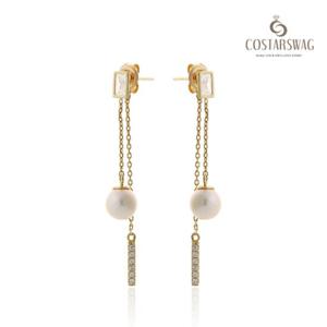 [코스타스웨그]14K골드 진주귀걸이 DHE-DNB719