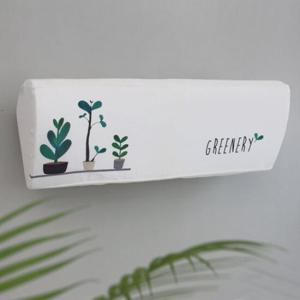 3중직 에어컨커버 스판 벽걸이 가든데코 특대