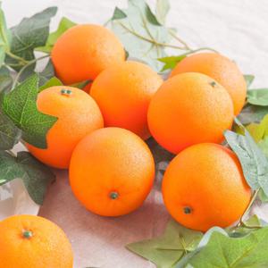 오렌지 모형 과일 (2PCS) 모조 인조 가짜 장식 소품 촬영 진열 인테리어 주방