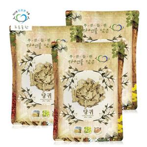 푸른들판 국산 건조 참당귀 500gx3봉 당귀 뿌리 건조 말린것 차