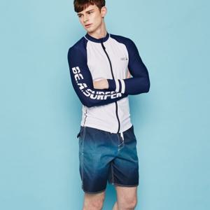 아르고 남자 래쉬가드세트 BYRON(WH+NA) 집업