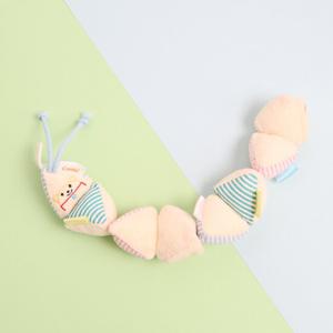 콤비 바스락 애벌레인형 촉감놀이 오감발달 아기 헝겊 장난감