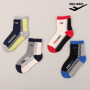 [키즈노리]  프로스펙스20번  아동양말 4족세트/어린이/학생