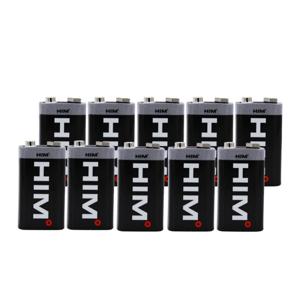 HIM 망간 9V 건전지 6F22 10알 벌크