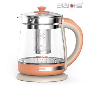 키친아트 무선포트/유리포트/티포트/1.5리터 WMEK-B1771GF