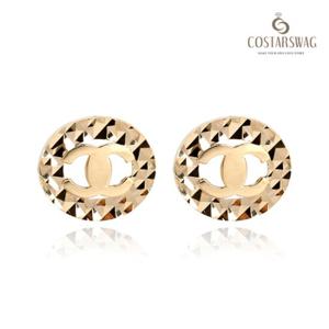 [코스타스웨그]14K골드 컷팅샤샤 귀걸이