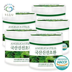 푸른들판 국내산 신선초환 220gx5(통) 명일엽