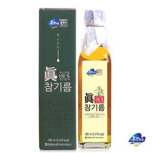 [영월농협] 동강마루 국내산 진참기름 300ml(1병)