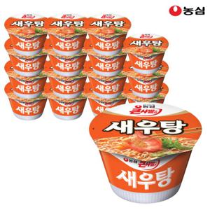 농심 새우탕큰사발115gx16개(1박스)