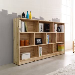 장인가구 푸름 1950 가로형 원목책장