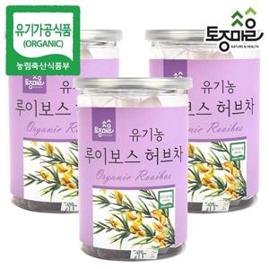 [토종마을]유기농 루이보스 허브차 30티백(싱싱티백캔) X 3개